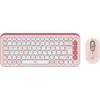 Image de Logitech Ensemble clavier et souris POP Icon en Rose Et Blanc Cassé