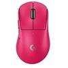 Image de G PRO X SUPERLIGHT 2 DEX - Souris - ergonomique - pour droitiers - optique - 5 boutons - sans fil, filaire - 2.4 GHz, USB - rose