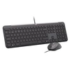 Image de Signature Slim Wired Combo MK620 for Business - Ensemble clavier et souris - USB-C - QWERTY - Nordique - graphite