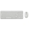 Image de MK250 - Ensemble clavier et souris - sans fil - Bluetooth LE - QWERTY - Espagnol - blanc cassé