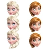 Image de Masques Elsa et Anna La Reine des neiges (x6)