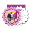 Image de 6 cartes invitations trolls
