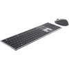 Image de Pro Plus Keyboard and Mouse KM7321W - Ensemble clavier et souris - sans fil - 2.4 GHz, Bluetooth 5.0 - QWERTY - International US - gris titan - avec