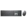 Image de Pro Plus Keyboard and Mouse KM7321W - Ensemble clavier et souris - sans fil - 2.4 GHz, Bluetooth 5.0 - AZERTY - Français - gris titan - avec 3 years