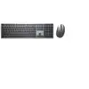 Image de Pro Plus Keyboard and Mouse KM7321W - Ensemble clavier et souris - sans fil - 2.4 GHz, Bluetooth 5.0 - QWERTZ - Allemand - gris titan