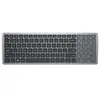 Image de KB740 - Clavier - compact, multi-dispositif - sans fil - 2.4 GHz, Bluetooth 5.0 - QWERTZ - Allemand - gris titan - avec 3 years NBD Advance Exchange