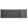 Image de KB740 - Clavier - compact, multi-dispositif - sans fil - 2.4 GHz, Bluetooth 5.0 - QWERTY - Espagnol - gris titan - avec 3 years NBD Advance Exchange