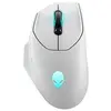 Image de Alienware AW620M - Souris - pour droitiers - optique - 7 boutons - filaire, sans fil - USB, 2.4 GHz - lunar light - Pour la vente au détail - boîte