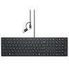Image de Pro Silent Wired Collaboration Keyboard KB525C - Clavier - USB, USB-C - AZERTY - Français - noir - avec 3 years NBD Advance Exchange