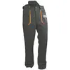 Image de Pantalon de protection pour tronçonneuse Yukon Oregon, type A, noir/orange, taille 38-40, longueur 79 cm