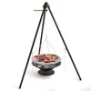 Image de Barbecook barbecue trépied, barbecue portable avec housse de transport incluse, 60x60x166cm, Noir en occasion ou reconditionné