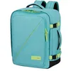 Image de American Tourister Take2Cabin - Sac Cabine EasyJet 36 x 20 x 45 cm, 38 L, 0,70 kg, Bagage à Main, Sac à Dos Avion M Sous le Siège, Turquoise/Vert (Dusty Turquoise/Lime) en occasion ou reconditionné
