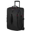 Image de Samsonite Paradiver Light - Sac de Voyage à roulettes & Fonction Sac à Dos (55 cm), Small, Bagage Cabine, Déperlant, Léger, 51L, Noir (Black) en occasion ou reconditionné