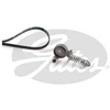 Image de Jeu De Courroies Trapézoïdales À Nervures Micro-V® Kit K016pk1390xs Gates Gates K016pk1390xs Chevrolet;Opel;Vauxhall
