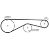 Image de Kit De Distribution Powergrip® K015704xs Gates Gates K015704xs Citroen;Jaguar;Land Rover;Peugeot