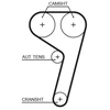 Image de Pompe À Eau + Kit De Courroie De Distribution Kp25669xs-1 Gates Gates Kp25669xs1 Ford