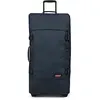 Image de Eastpak Tranverz L Valise Grand Format 121L (79 x 40 x 33 cm), grande valise de voyage à roulettes, bagage résistant avec double compartiment, poignée télescopique & serrure TSA - TRIPLE DENIM en occasion ou reconditionné