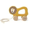 Image de Jouet a tirer en bois - Mr. Lion