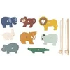 Image de Jeu de peche en bois animaux