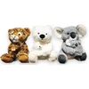 Image de Peluche Maman Et Bebe Animal Sauvage 28 Cm