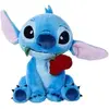 Image de Peluche Simba Disney Peluche Stitch Avec Rose 25Cm Bleu 25 cm 651DIS168