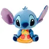 Image de Disney - Peluche Stitch Avec Pizza 25 Cm