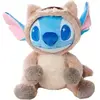 Image de Peluche en grenouillère raton laveur Simba Disney Stitch Beige 25 cm 651DIS171