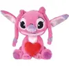 Image de Peluche Simba Disney Stitch Angel heart Rose 25 cm 5400868036022