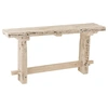 Image de Console bois massif recyclé blanc délavé Liray L 150 cm