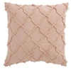 Image de Coussin Déco Carré "Losanges" 43x43cm Rose