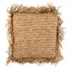 Image de Coussin Déco Raphia 45x45cm Naturel