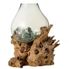 Image de Vase sur Pied Design "Gamal" 50cm Naturel