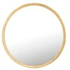 Image de Miroir Mural en Métal Design "Mona" 80cm Or