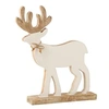 Image de Statuette Déco "Renne sur Pied" 41cm Blanc