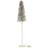 Image de Statuette Déco Led Arbre de Noël 79cm Blanc