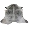 Image de Tapis Déco "Peau de Vache" 195x230cm Gris & Blanc