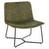 Image de Chaise lounge métal vert Livia L 71 cm