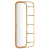 Image de Miroir avec échelle en rotin naturel Caella L 180 cm