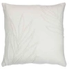 Image de Coussin Déco "Feuilles II" 43x43cm Blanc
