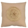 Image de Coussin Carré Déco "Soleil" 43x43cm Beige