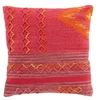 Image de Coussin Déco "Joyeux Ethnic" 45x45cm Rose & Violet