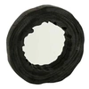 Image de Miroir Mural Déco en Bois "Jenny" 42cm Noir