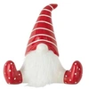 Image de Statuette Déco "Père Noël Assis" 19cm Rouge & Blanc