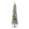 Image de Sapin de Noël Enneigé "Christmas" 184cm Vert