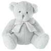 Image de Peluche Enfant "Ourson Noud" 20cm Gris