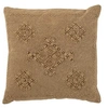 Image de Coussin Déco "Hippy" 45x45cm Marron