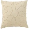 Image de Coussin Déco "Fleur" 43x43cm Blanc