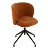 Image de Chaise j line H. 48 cm non pliable en bois interieur rouge