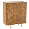 Image de Armoire 2 Portes sur Pied "Nino" 104cm Naturel