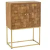 Image de Commode 2 Portes sur Pied "Nino" 122cm Naturel